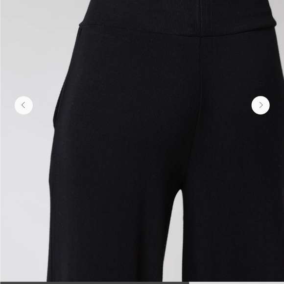 Cozy Earth Ribbed Bamboo Sleep Set- Black - Picture 5 of 13